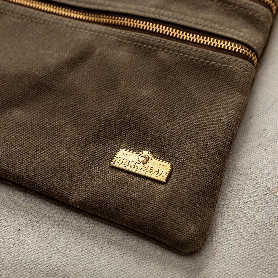 Waxed Canvas Organizer Pouch