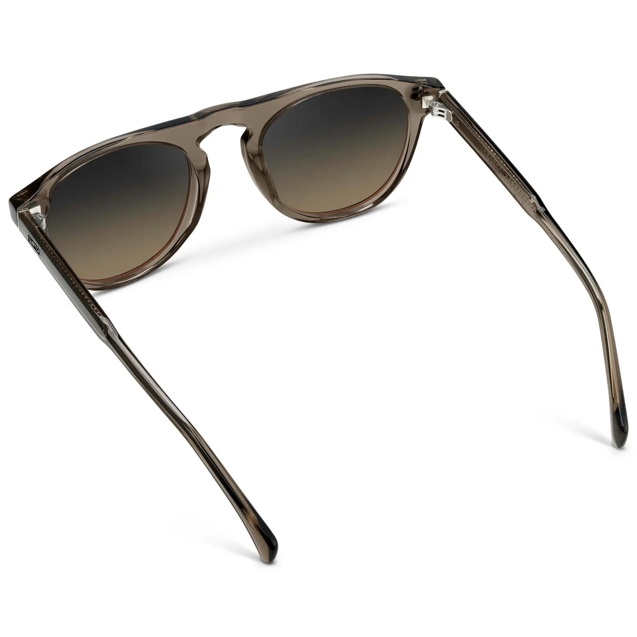 Axel Polarized Sunglasses - Crystal Gunmetal / Grey Brown Gradient
