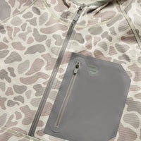 Thumbnail for Blaze Tech Quarter Zip - Classic Deer Camo