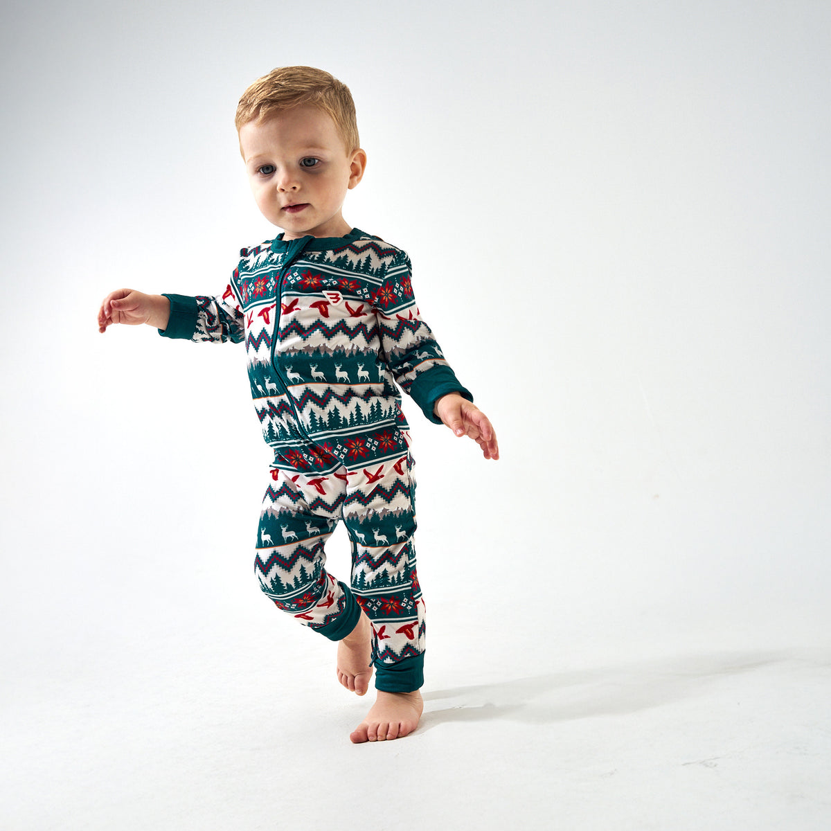 Baby Zip-Up - Christmas