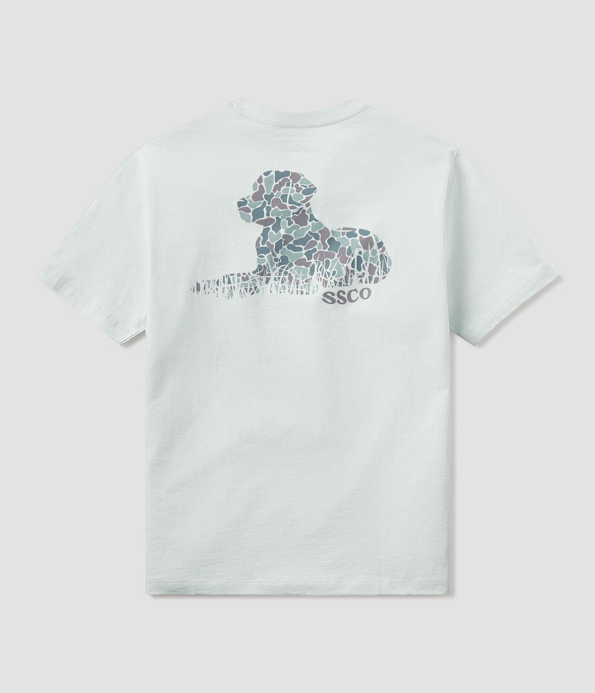 Bayou Dog SS Tee - Cool Mint