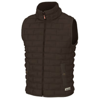 Thumbnail for Brick Quilted Vest - Coffee
