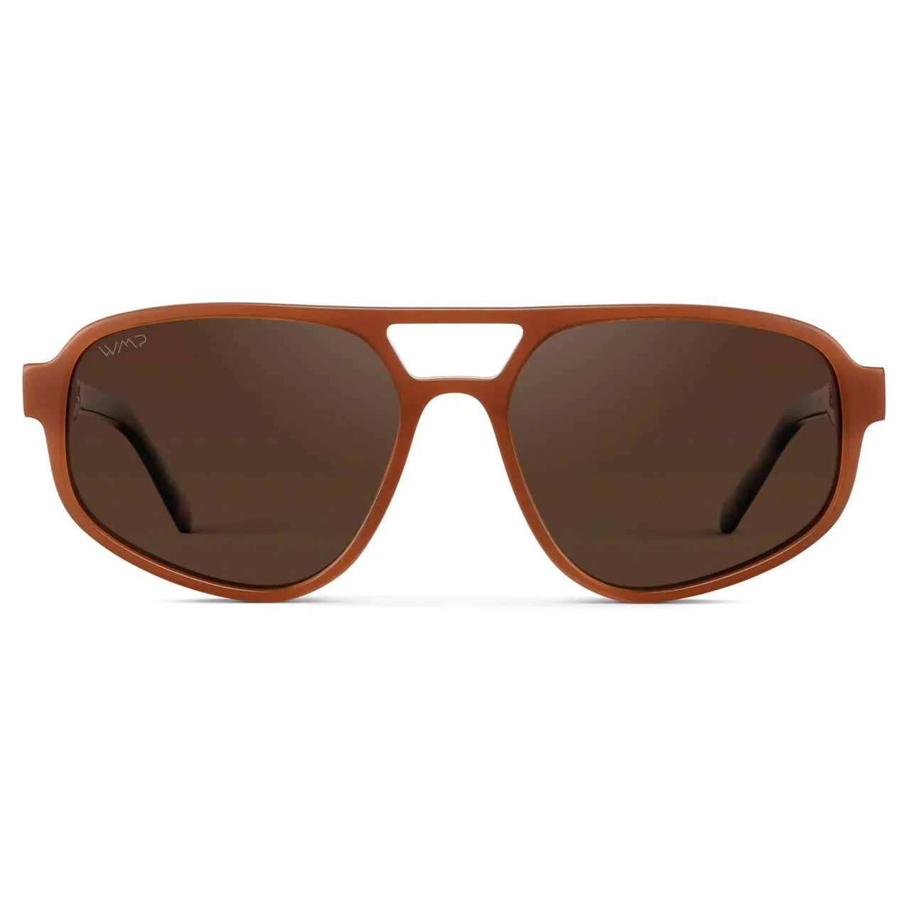 Brooklyn Polarized Sunglasses - Milky Rust Tortoise / Brown Lens
