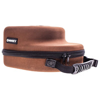 Thumbnail for Cap Carrier - Brown with Black/Brown & Tan Aztec Interior