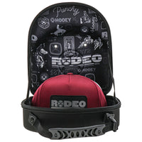 Thumbnail for Large Cap Carrier - Black with Rodeo Pattern Interior