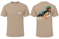 Thumbnail for Woodie Short Sleeve T-Shirt - Heathered Khaki