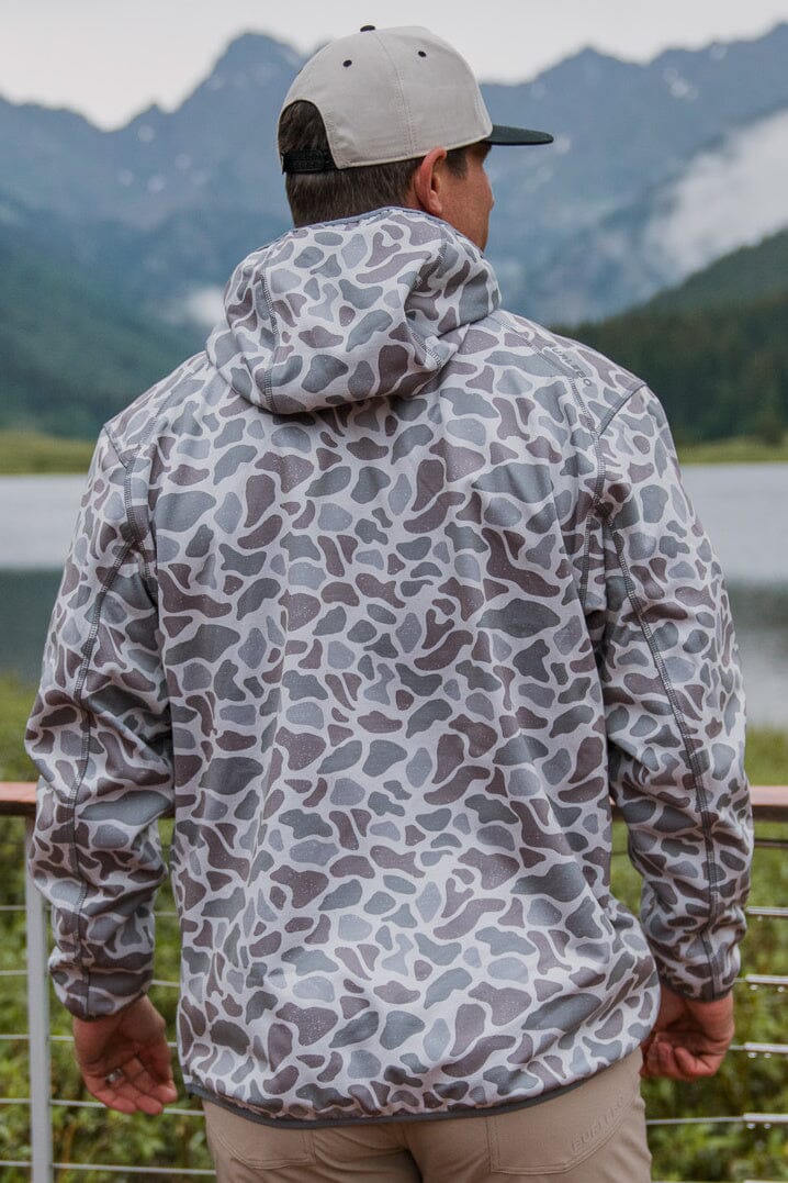 Duke Tech - Classic Deer Camo (Mid Layer) Quarter Zip