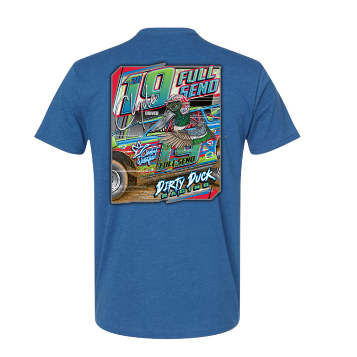 Clyde Dirt Track SS Tee - Blue