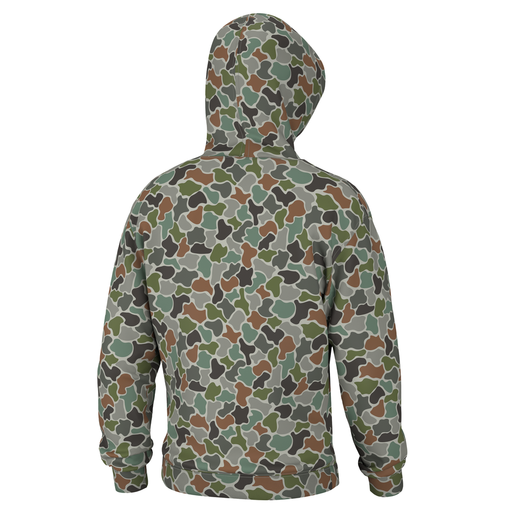 Youth Hilltop Cotton Hoodie - Forest Camo