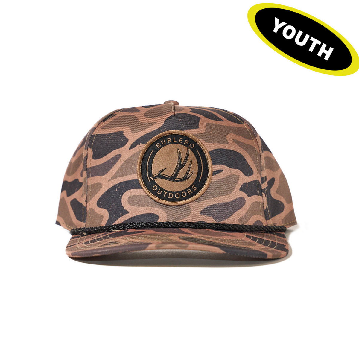 Youth Cap - Antler Patch - Gauge Camo