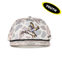 Thumbnail for Youth Cap - Diving Mallard - Classic Deer Camo