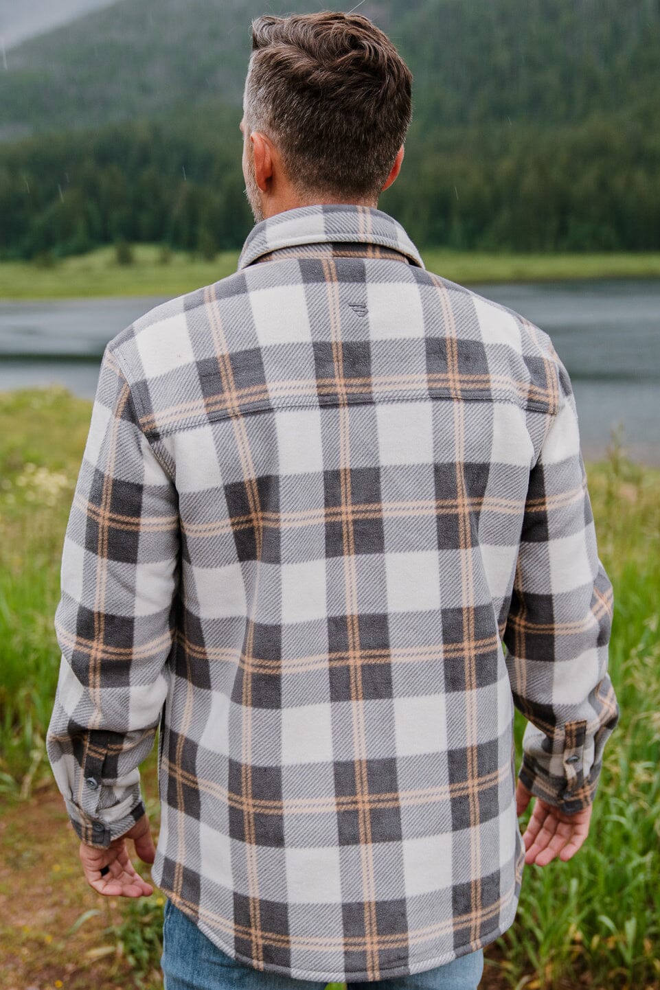 Burlebo Shacket - Coyote Plaid