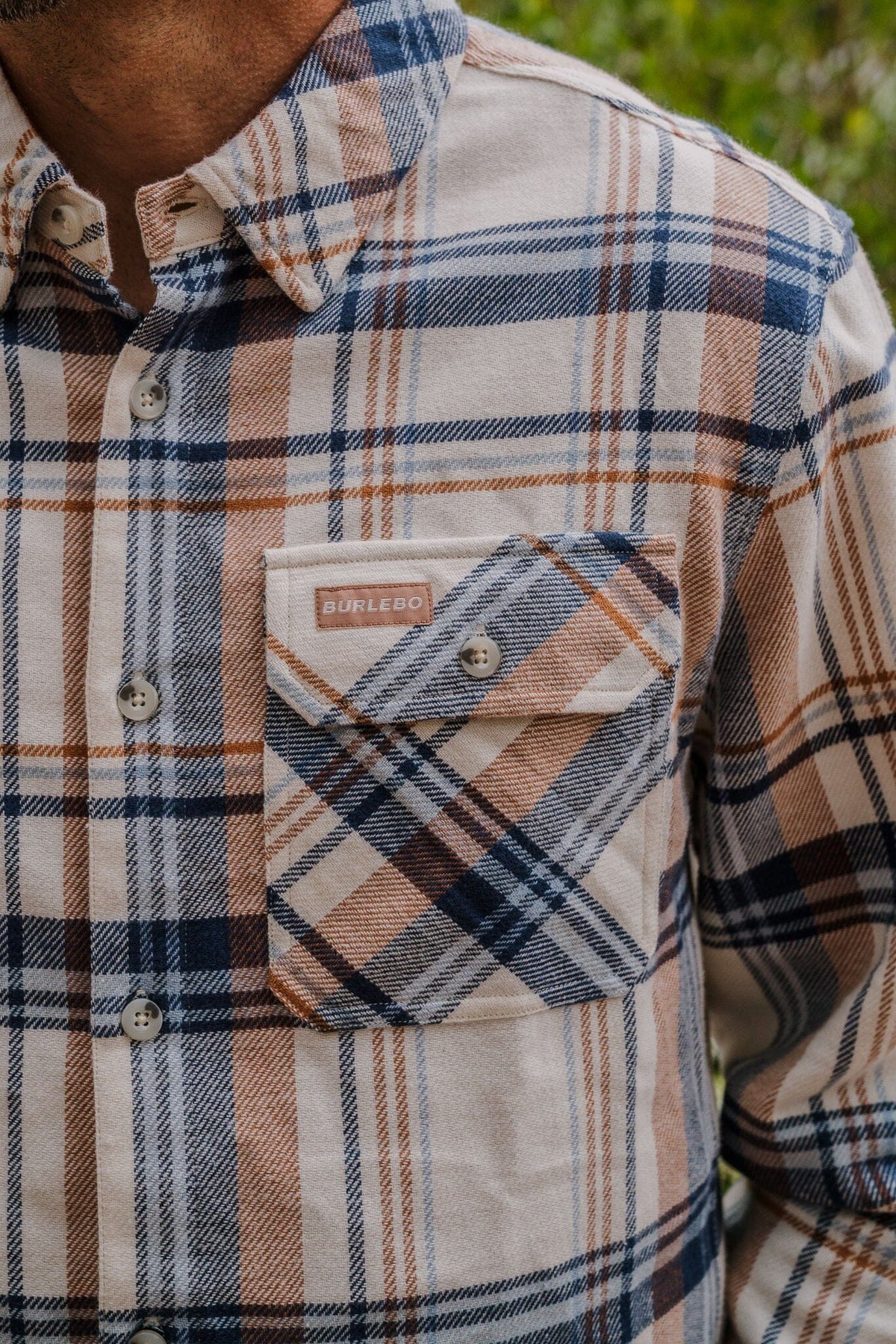 Burlebo Cream Flannel