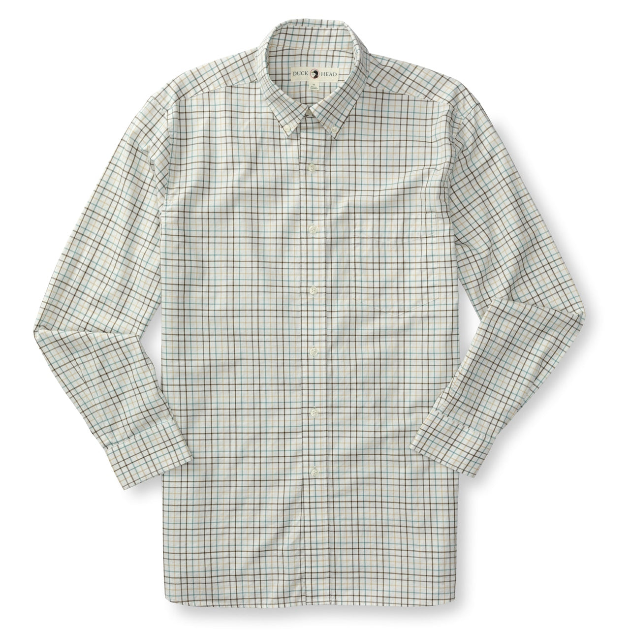 Joyner Plaid Cotton Twill Sport Shirt - Midnight Olive