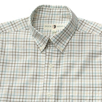 Thumbnail for Joyner Plaid Cotton Twill Sport Shirt - Midnight Olive