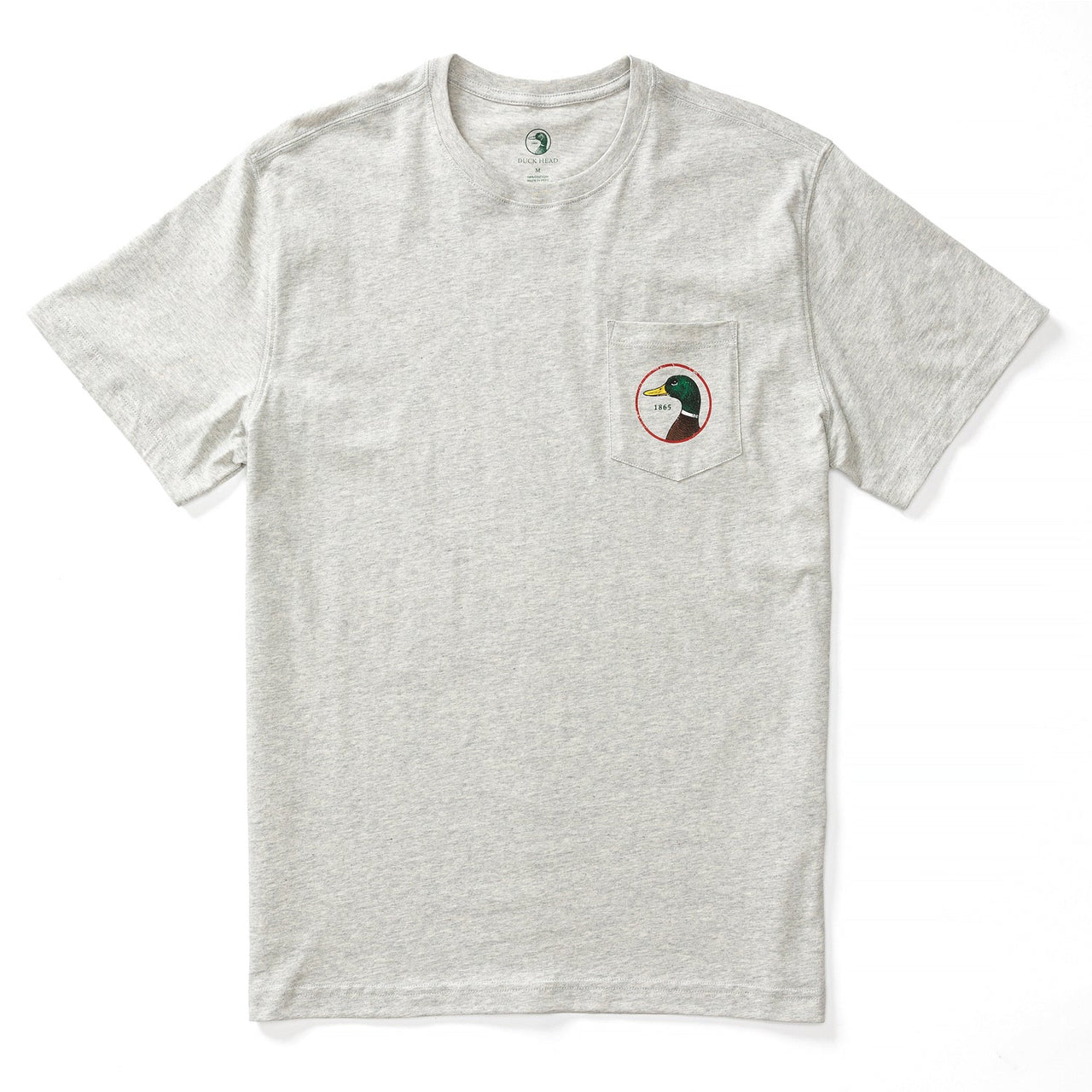 Duck Head Logo SS Tee - Varsity Grey