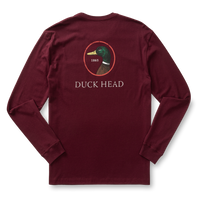 Thumbnail for Duck Head Logo Long Sleeve T-shirt - Fig