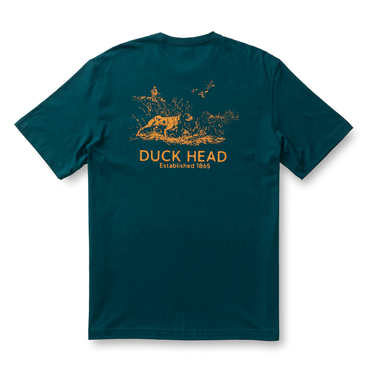 Duck Head Field Tested Short Sleeve T-Shirt - Emerald Green