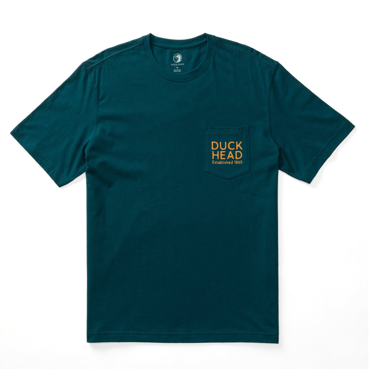 Duck Head Field Tested Short Sleeve T-Shirt - Emerald Green