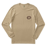 Thumbnail for Duck Head Fisherman's Folklore Long Sleeve T-Shirt - Khaki