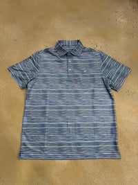 Thumbnail for Southern Casanova Islander Stripe Performance Polo