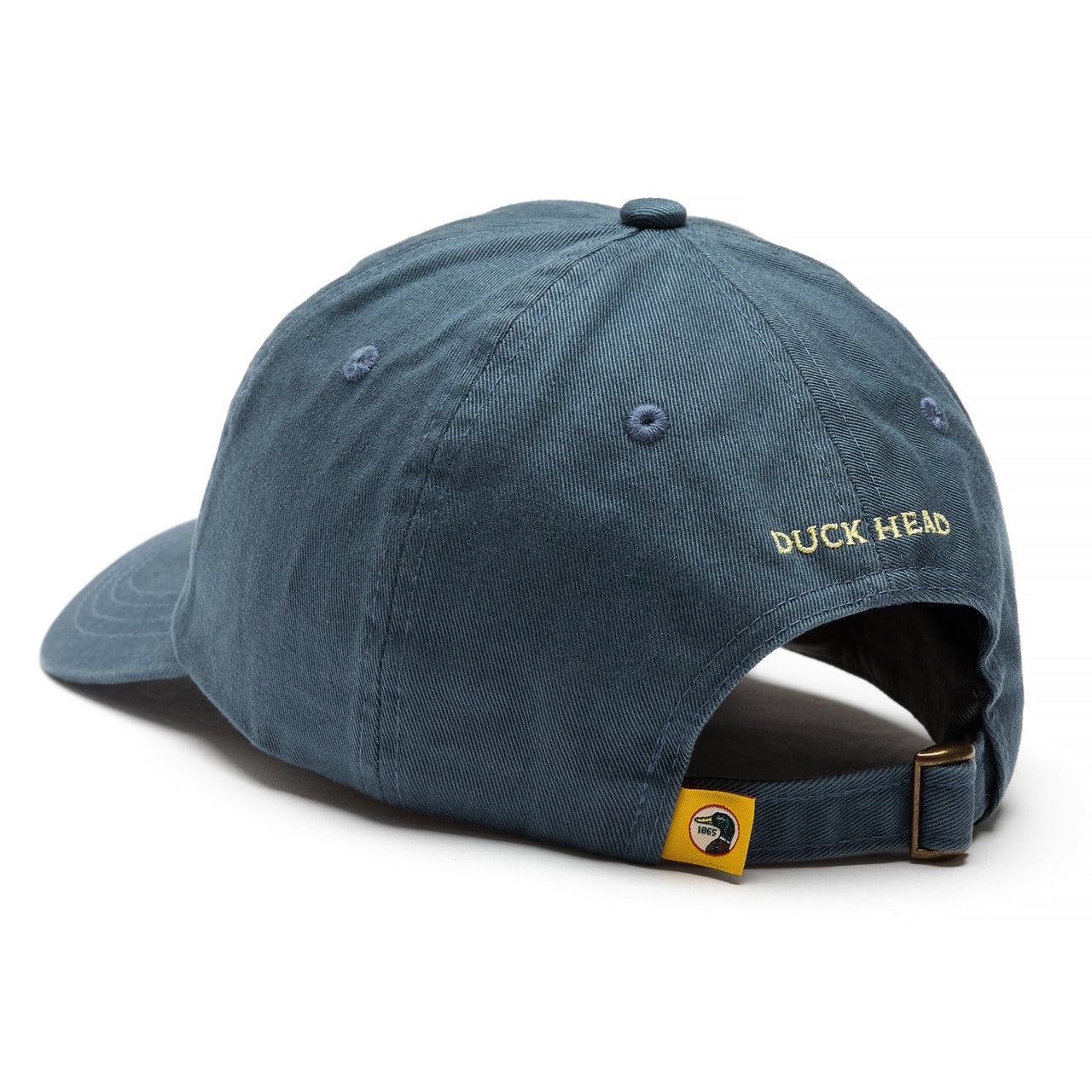 Duck Head Circle Patch Twill Cap - Lake Blue