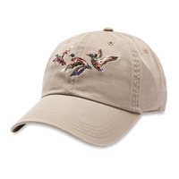 Thumbnail for Flying Mallard Twill Cap - Khaki