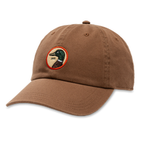 Thumbnail for Duck Head Circle Twill Cap - Dark Earth