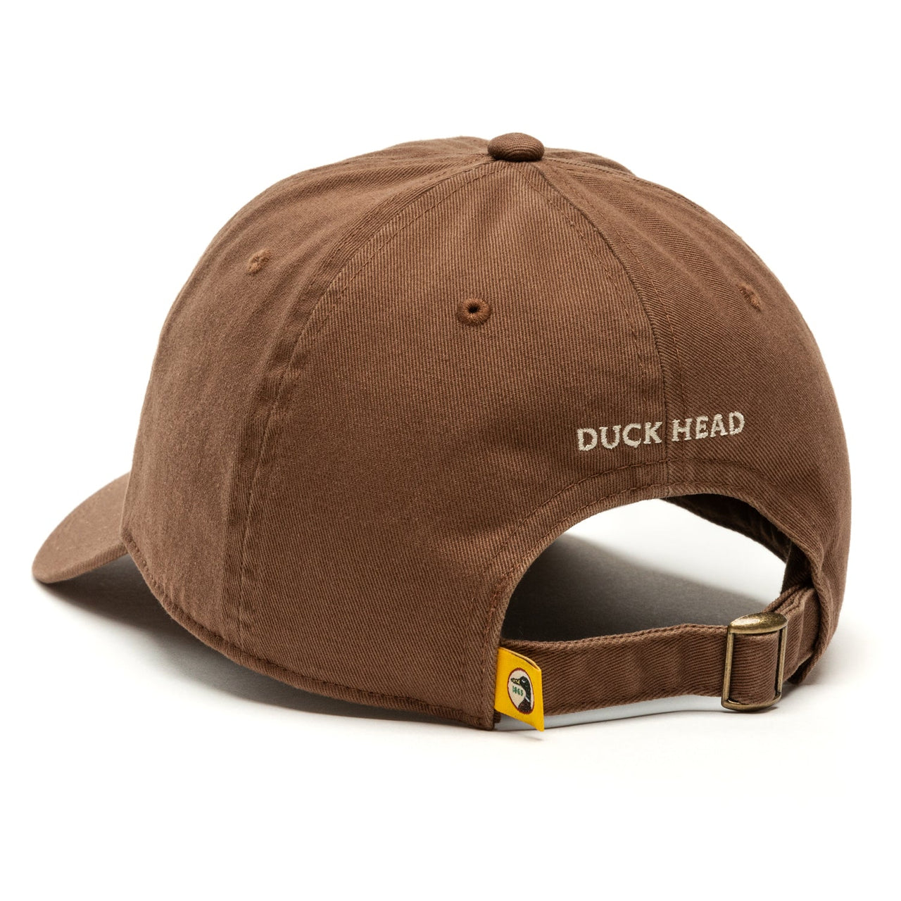 Duck Head Circle Twill Cap - Dark Earth