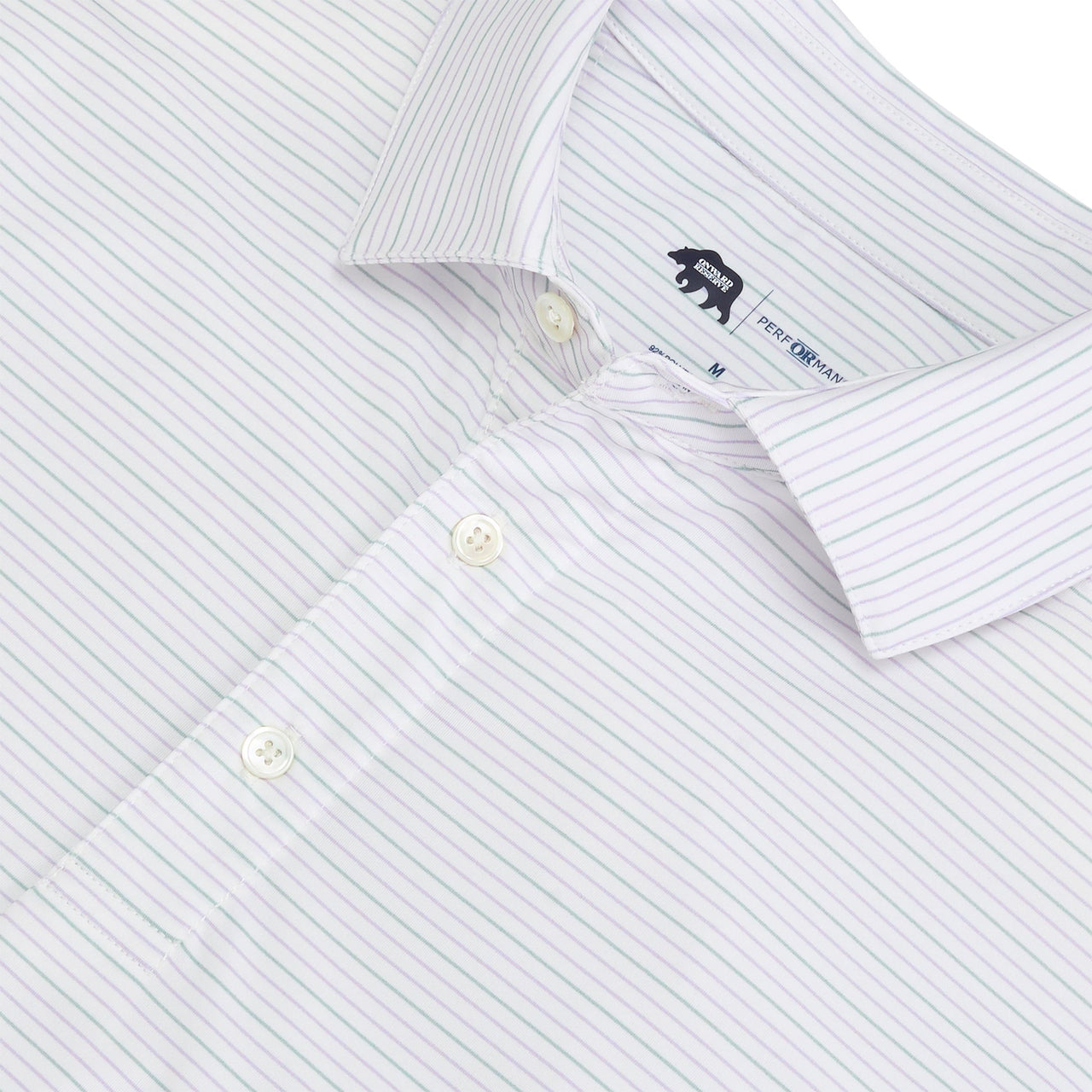 Driver Stripe Performance Polo - Iris