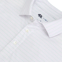 Thumbnail for Driver Stripe Performance Polo - Iris