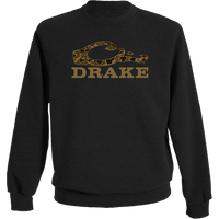 Thumbnail for Drake Old School Graphic LS Crew Sweatshirt - Black