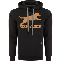 Thumbnail for Drake Leaping Lab Graphic Hoodie - Black