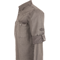 Thumbnail for Cinco Ranch LS Pearl Snap Shirt - Castlerock Grey
