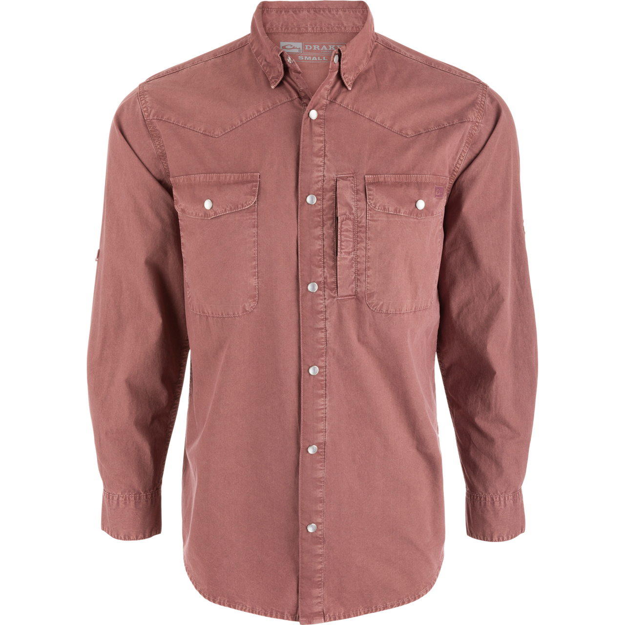 Cinco Ranch LS Pearl Snap Shirt - Rose Taupe