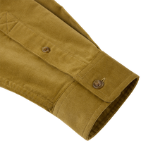Thumbnail for Drake Mid-Wale Corduroy LS Button Down - Solid Antique Bronze
