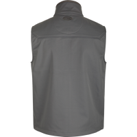 Thumbnail for Windproof Soft Shell Vest - Castlerock Grey