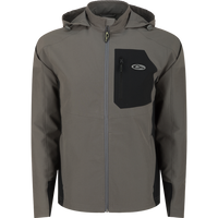 Thumbnail for Rain Brake Lightweight Softshell Jacket - Charcoal Heather