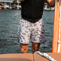 Thumbnail for Swim Trunk - Jumbo Topo Desert Camo