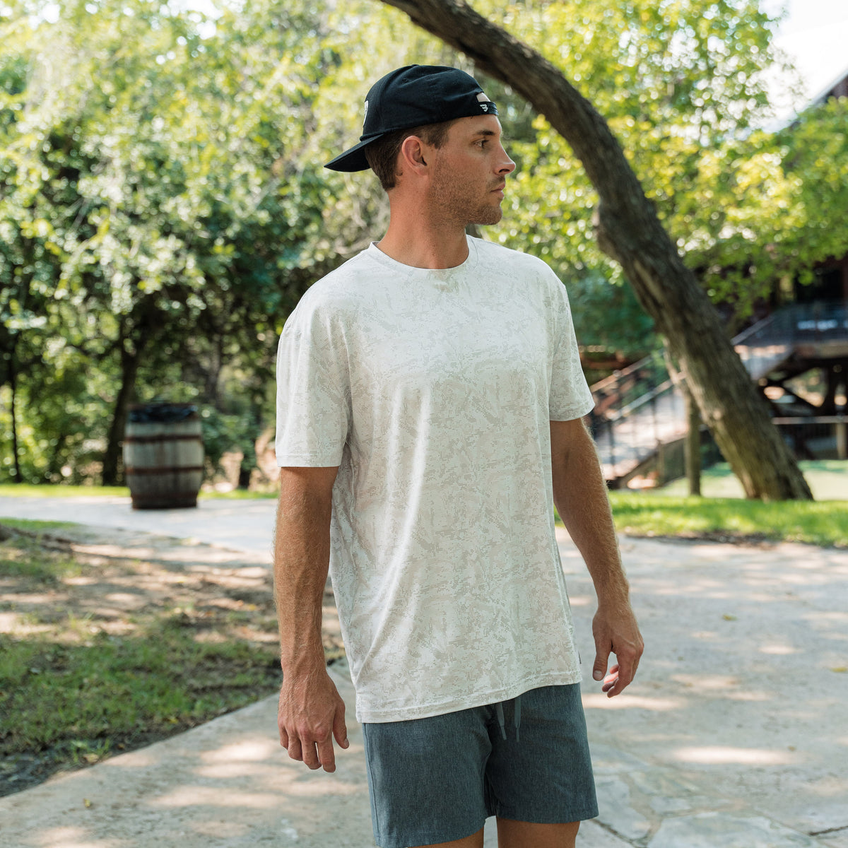 Go To Tee - Digi Camo - Ivory