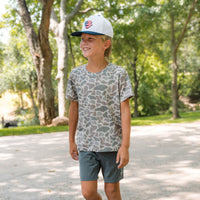 Thumbnail for Youth - Go To Tee - Classic Deer Camo