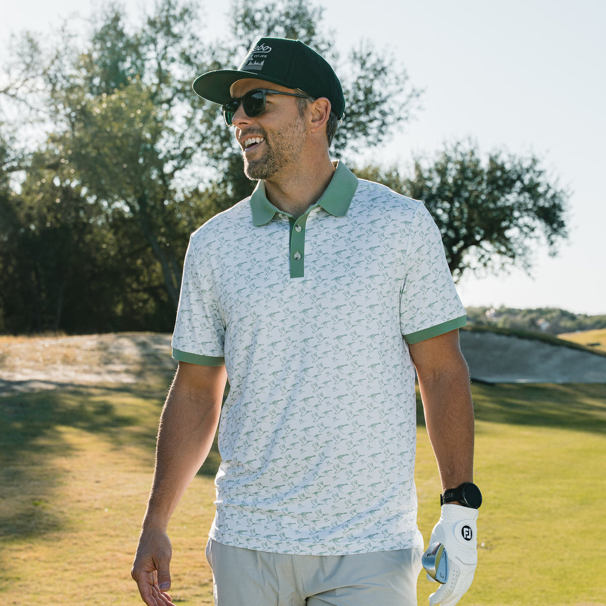 Performance Blade Collar Polo - Duck Season