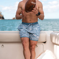 Thumbnail for Swim Trunks - Seaside Camo