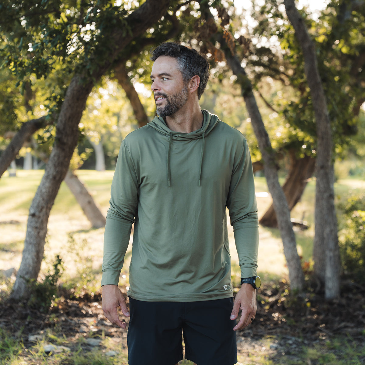 Performance Hoodie - Sea Breeze Green