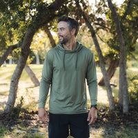 Thumbnail for Performance Hoodie - Sea Breeze Green