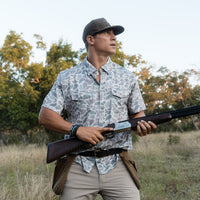 Thumbnail for Performance Western Shirt - Classic Deer Camo