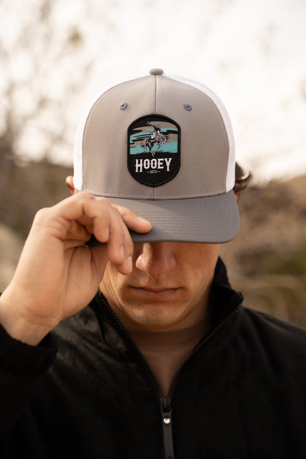 The Cheyenne Cap - Grey/White