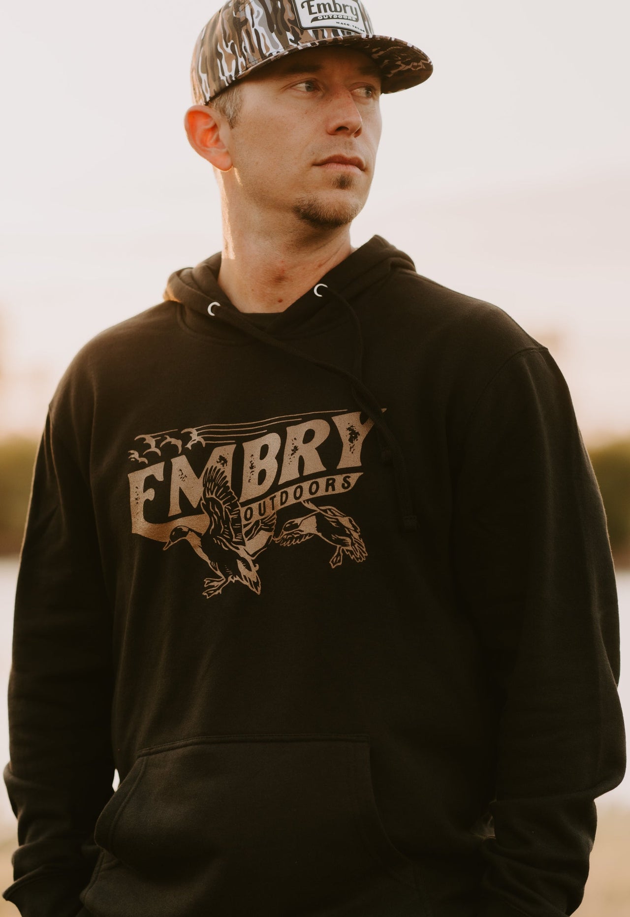 Embry Riddle Hoody Embry Outdoors Migration Hoodie - Black