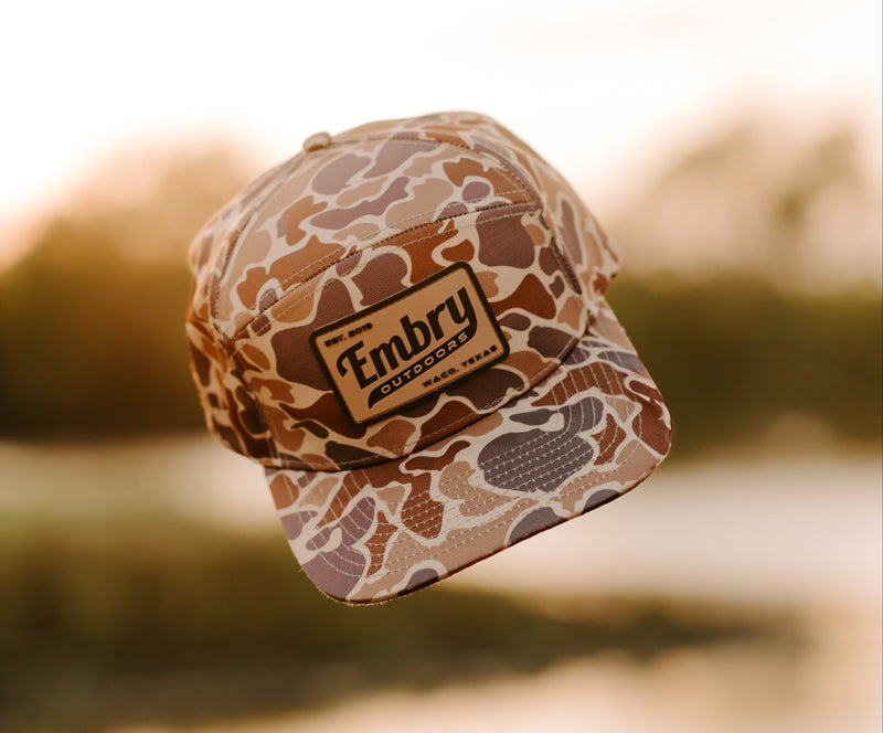 Embry Outdoors Retro Cap - Duck Camo