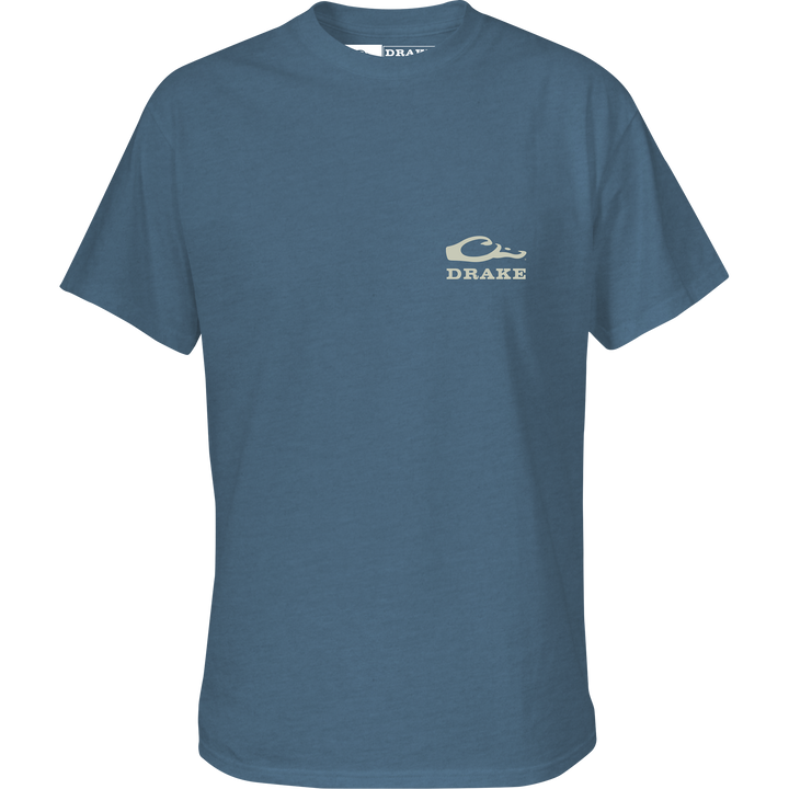 Youth Retro Ringneck SS Tee - Blue Shadow